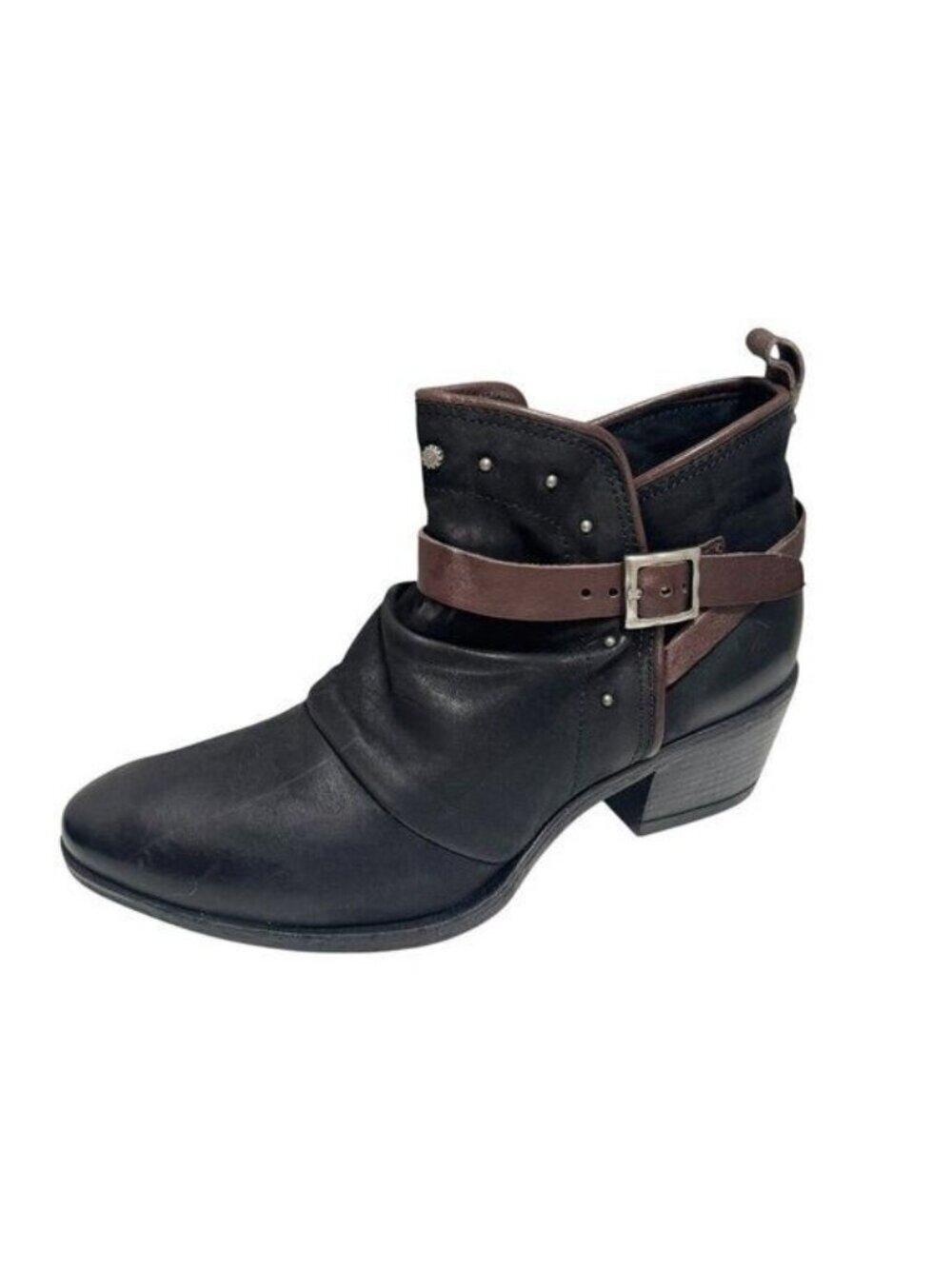 NEW Miz Mooz Karima Harness Moto Boots Festival Country Western Womens 8.5